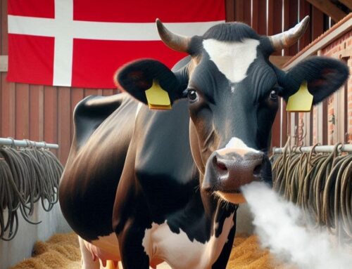 Dánsko jako první zdaní kravské pšouky a krkání. Farmáři budou platit uhlíkovou daň sto euro za zvíře